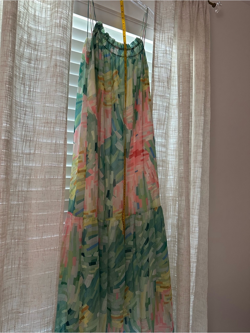 Hutch BEAUTIFUL Lightweight Pastel Maxi Skirt  Size M